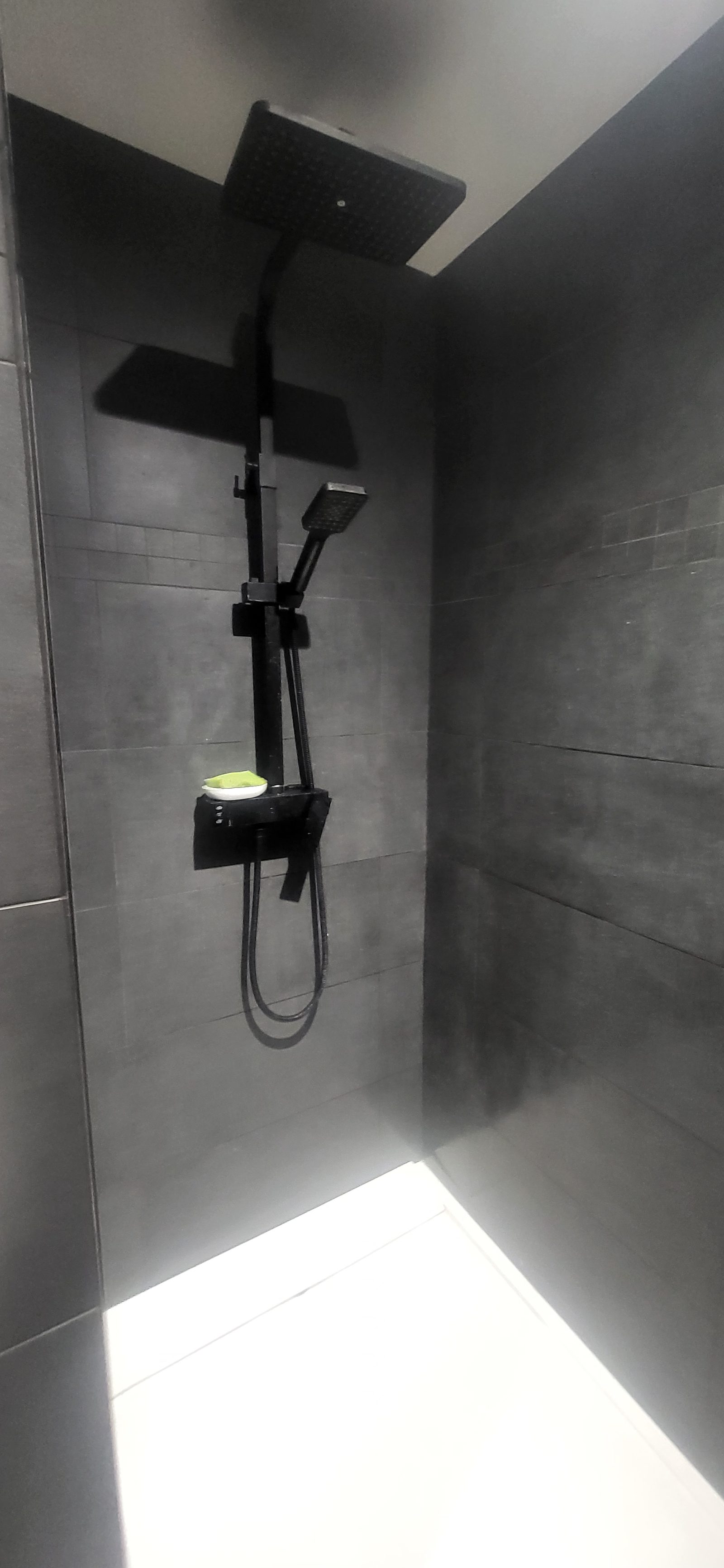 La colonne de douche, résultat final